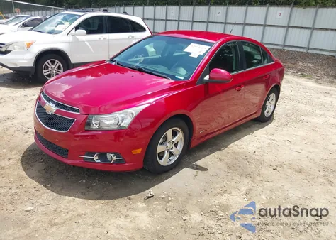 2012 Chevrolet Cruze 1Lt из США, поврежденный, VIN 1G1PF5SC9C7208111